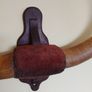 Bison cow large wall mounted horns Image 3