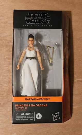 Star Wars Princess Leia Organa 6" Scale Black Series New & Unopened