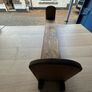 Vintage Solid Oak Desktop Book Trough/Tabletop Bookcase (88cm) Image 2