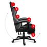 Huzaro Force 4.7 Grey Mesh Gaming Chair with Footrest Image 5