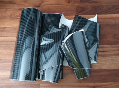 6D Carbon Fibre Sticker 300 x 30 cm Waterproof Car Sticker