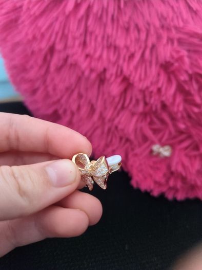 Bow Clip on Earrings