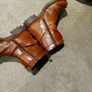 ankle boots ecco dark tan excellent condition Image 4