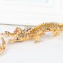 Keychain. Chinese Dragon. Yellow Image 2