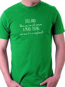 Ireland Funny Quote T-shirt Size S-xxl Great Gift Present