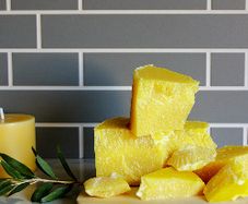 Pure cappings beeswax... Candle making. Soap making
