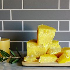 Pure cappings beeswax... Candle making. Soap making