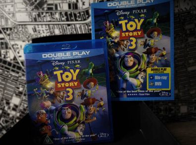 Toy Story 3 ! Double Disc Blu-ray + DVD ! with Slipcase ! 2011 ! Disney ! Pixar !