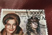 Rare Stamp Romy Schneider
