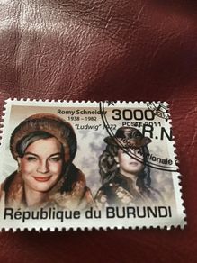 Rare Stamp Romy Schneider