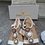white embellished sandles brand new Image 2