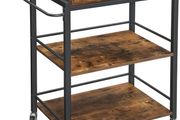 Serving Trolley with Removable Tray - Free Delivery Nationwide