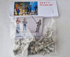 Slot Track Scenics SRAF 11: TV Crew Set    (Scalextric scenic)