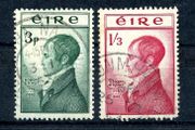 Ireland 1953 Scott # 149-150 150th Anniversary of the Death of Robert Emmet Complete Set : Fine Used - FREE POSTAGE