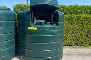 Bund diesel tank