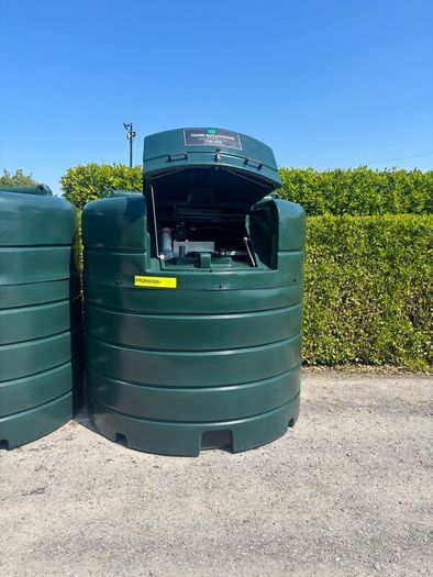 Bund diesel tank