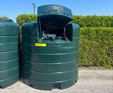 Bund diesel tank