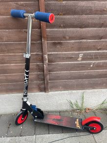 spiderman kids scooter