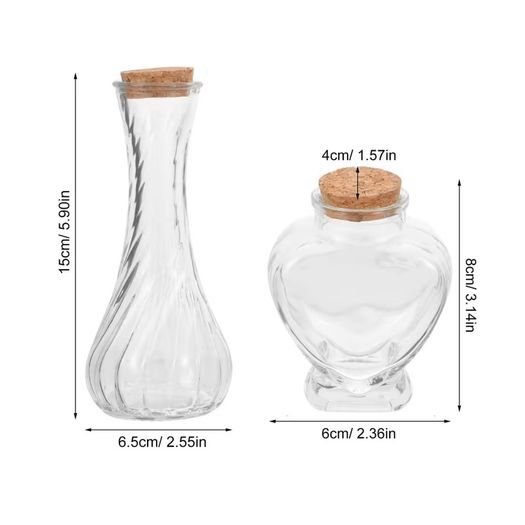 Brand New Wedding Unity Sand Set 3-Piece Glass