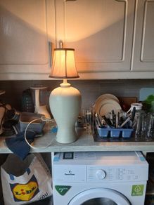 large tableside lamp