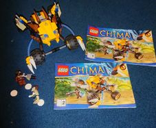 Lego Legends of Chima Lennox's Lion Attack 70002 100% complete