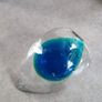 Rare Find Vintage Early Mdina Glass Serving Dish Leaf Shaped Image 7