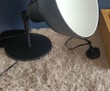 Industrial table lamp