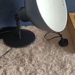 Industrial table lamp
