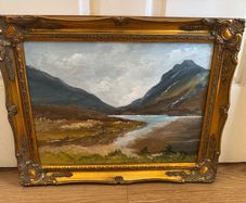 Original Irish Landscape Oil Painting Dunloe Gap Kerry by Ken Legge