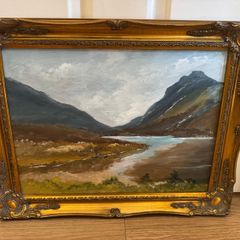 Original Irish Landscape Oil Painting Dunloe Gap Kerry by Ken Legge