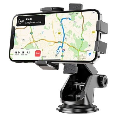 David One-Button Center Console Suction Dash Car Holder