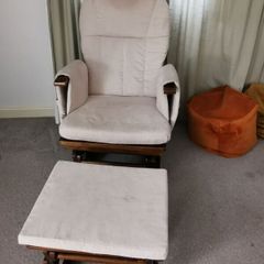 Reclining glider nursing chair