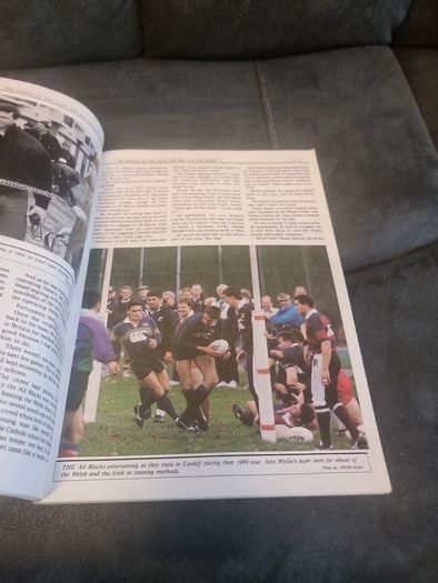 The Big Black Rugby Book  1990
