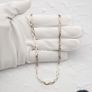Vintage Italian Designer Milor Sterling Silver Multistrand Chain Image 9