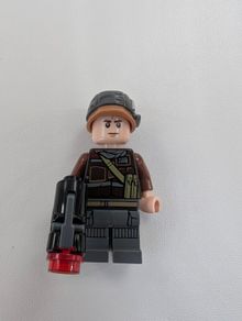 100% LEGO Star Wars Private Calfor Rebel Trooper minifigure 75164 Rogue One sw0805