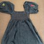 Next girls denim dress Image 2