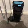 Pair of crutches and orthopedic boot Image 4