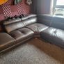 Corner leather sofa Image 4