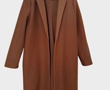 Zara Casual Open-Front Autumnal Coat