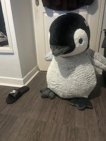 Giant Penguin Teddy (3 foot x 2 foot )