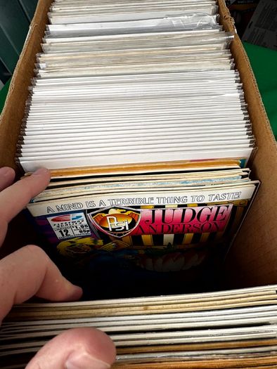 Indie Long Comic Box w 325 Comics for Sale