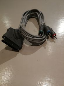 1.5m Scart to RCA Triple 3 x Phono Cable Composite Audio Video Lead