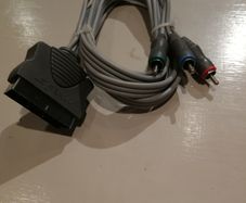 1.5m Scart to RCA Triple 3 x Phono Cable Composite Audio Video Lead