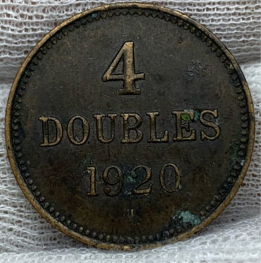 Guernsey 1920 4 Doubles