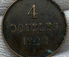 Guernsey 1920 4 Doubles