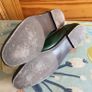 Zara Green Leather flat moccassin horsebit ladies shoes size 6 Eu 39 Image 5