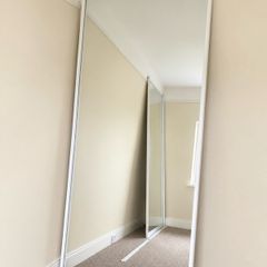 Mirror sliding doors