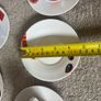 A Set of 6 Knuttel Tipperary Crystal Nespresso Cups and Saucers Image 2