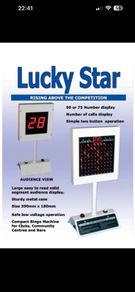 Bingo machine like new