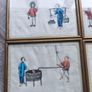 8 Chinese rice paper paintings for quick sale Image 3